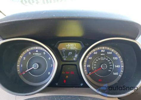 2012 Hyundai Elantra Gls (Ulsan Plant) from USA, damaged, VIN KMHDH4AE3CU348153